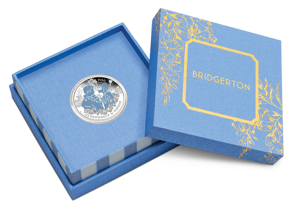Tuvalu 2026 50c Bridgerton Benedict & Sophie 1/2oz Silver Coloured Proof Coin