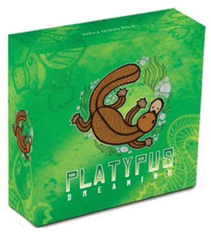 2011 $15 Dreaming Platypus 2.5g Gold Proof Rectangle Shaped Coin