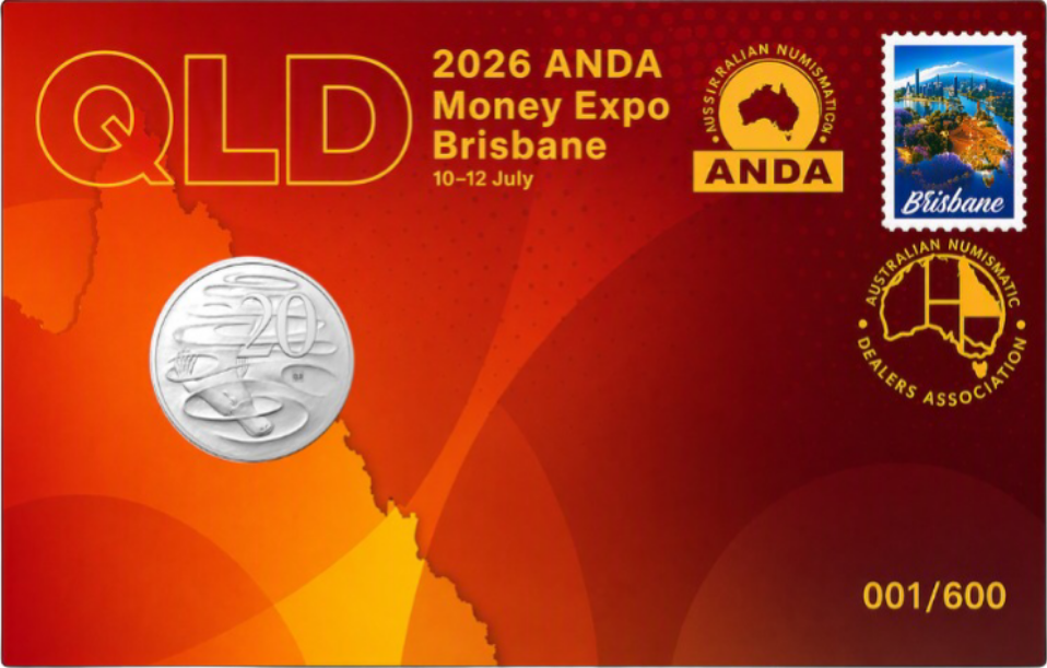 2026 20c ANDA Brisbane State Series 'QLD' Privy Mark PNC