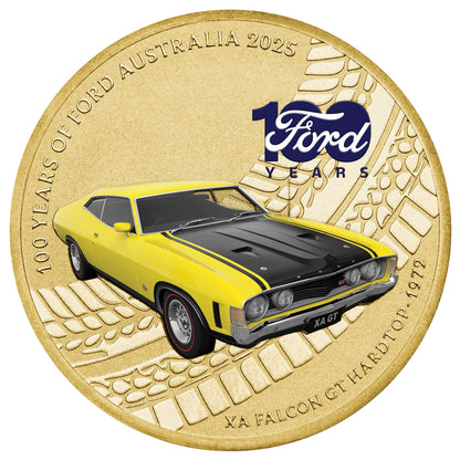 2025 $1 [2026] ANDA Brisbane 100 Years of Ford Australia 1972 XA Falcon PNC
