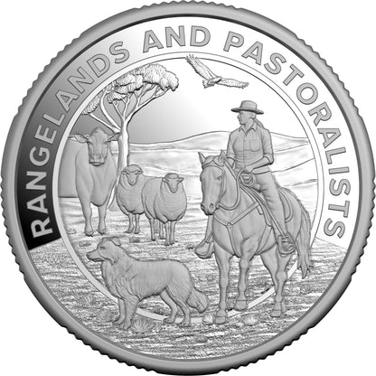 2026 $1 International Year of Rangelands & Pastoralists Heart and Soul of Australia Silver Proof Coin