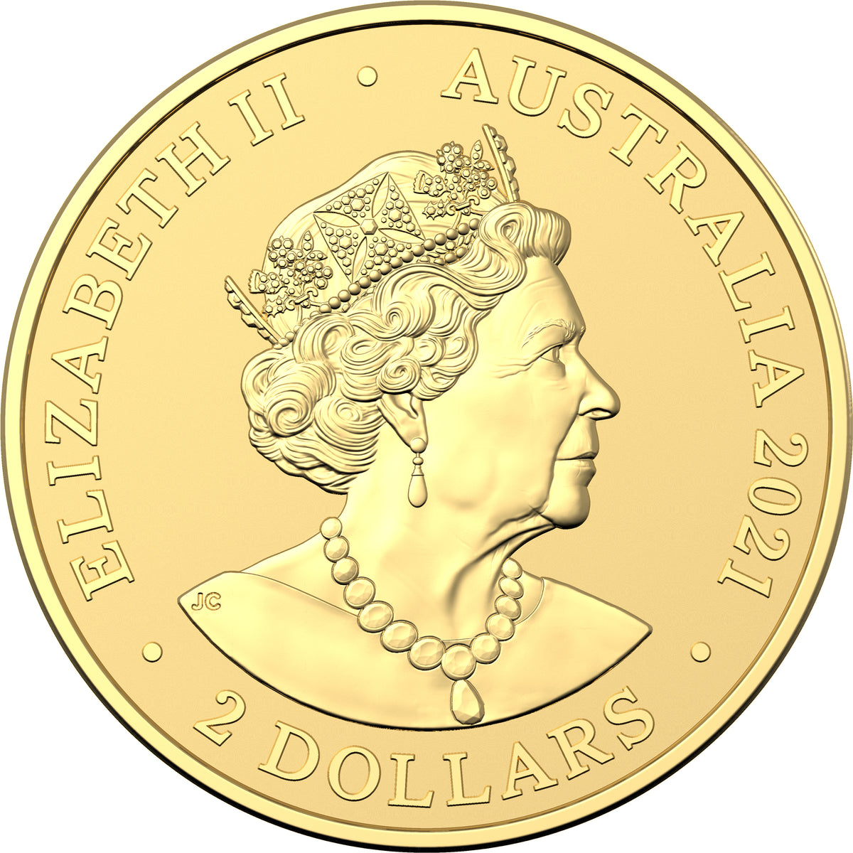 2021 $2 Mini Money Koala 1/2g Gold Uncirculated Coin