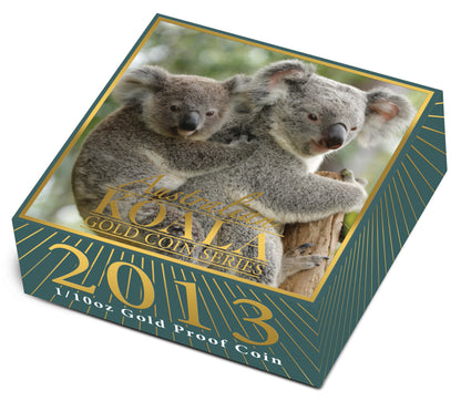 2013 $15 Australian Koala 1/10oz Gold Proof Coin