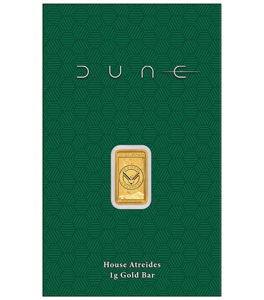 2026 Dune House Atreides 1g Gold Minted Bar