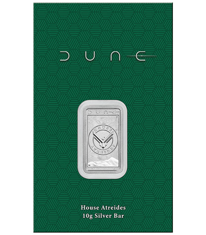 2026 Dune House Atreides 10g Silver Minted Bar