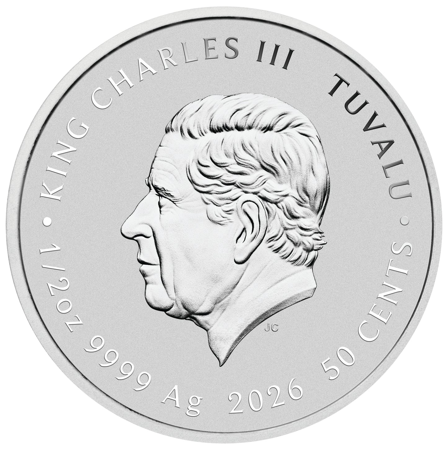 Tuvalu 2026 $1 Dune House Atreides 1/2oz Silver Coloured Coin