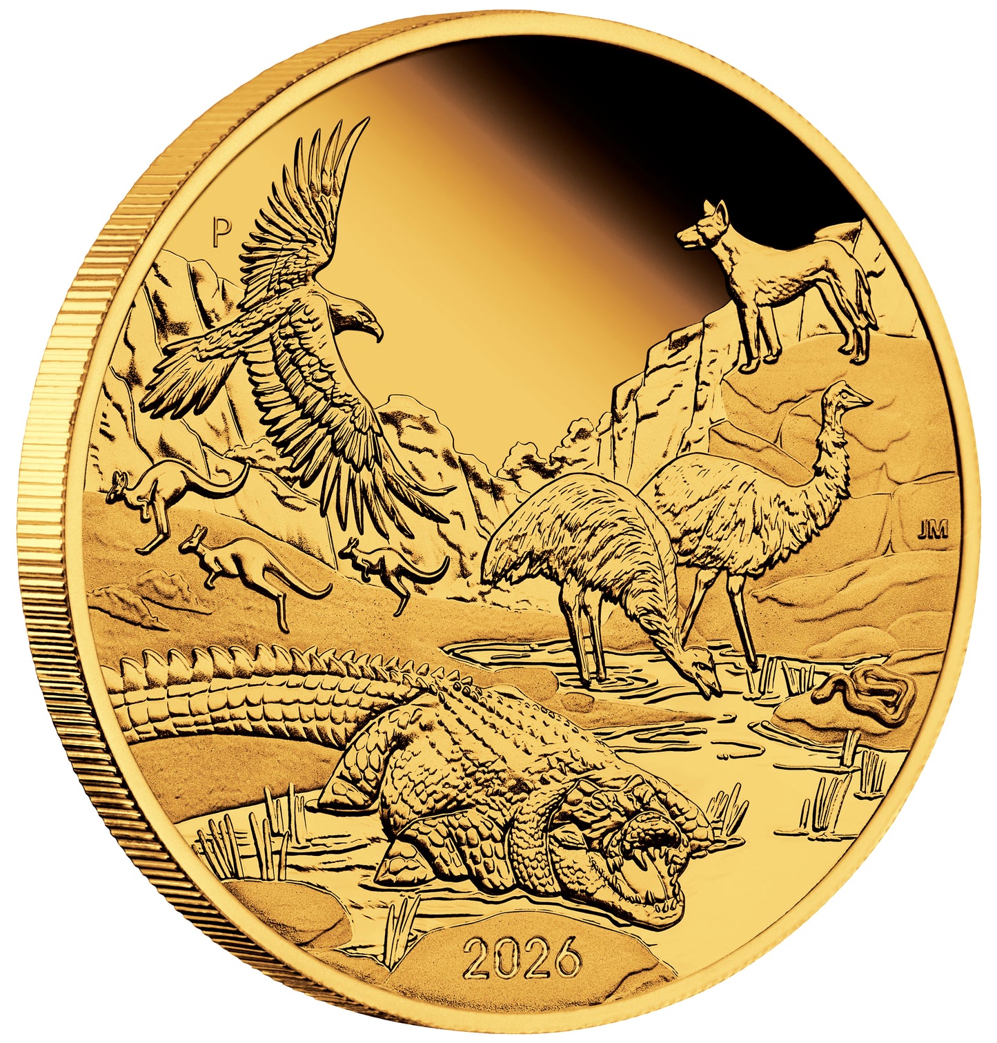 2026 $100 Wonders of Australia The Outback 1oz Gold Proof Coin
