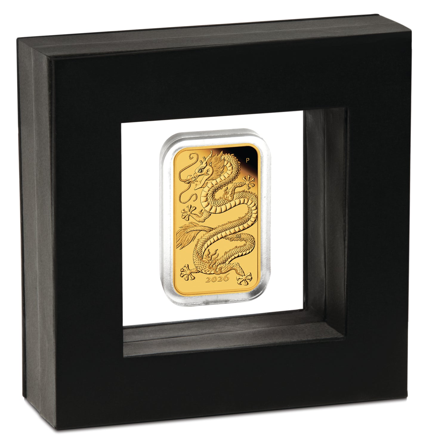 2026 $100 Dragon 1oz Gold Proof Rectangular Coin