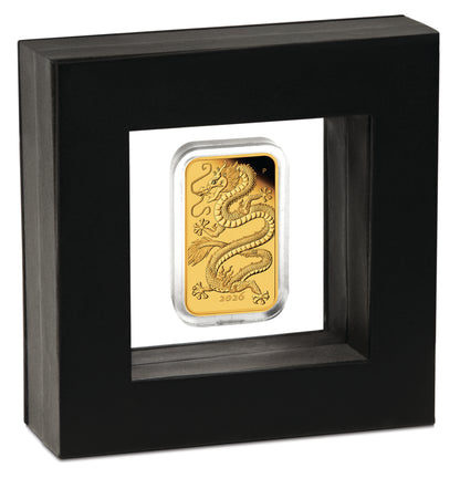 2026 $100 Dragon 1oz Gold Proof Rectangular Coin