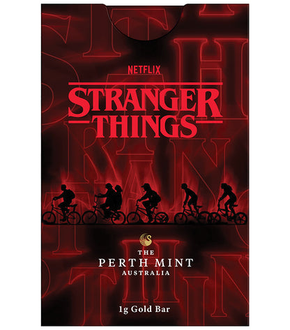 2026 Stranger Things 1g Gold Minted Bar