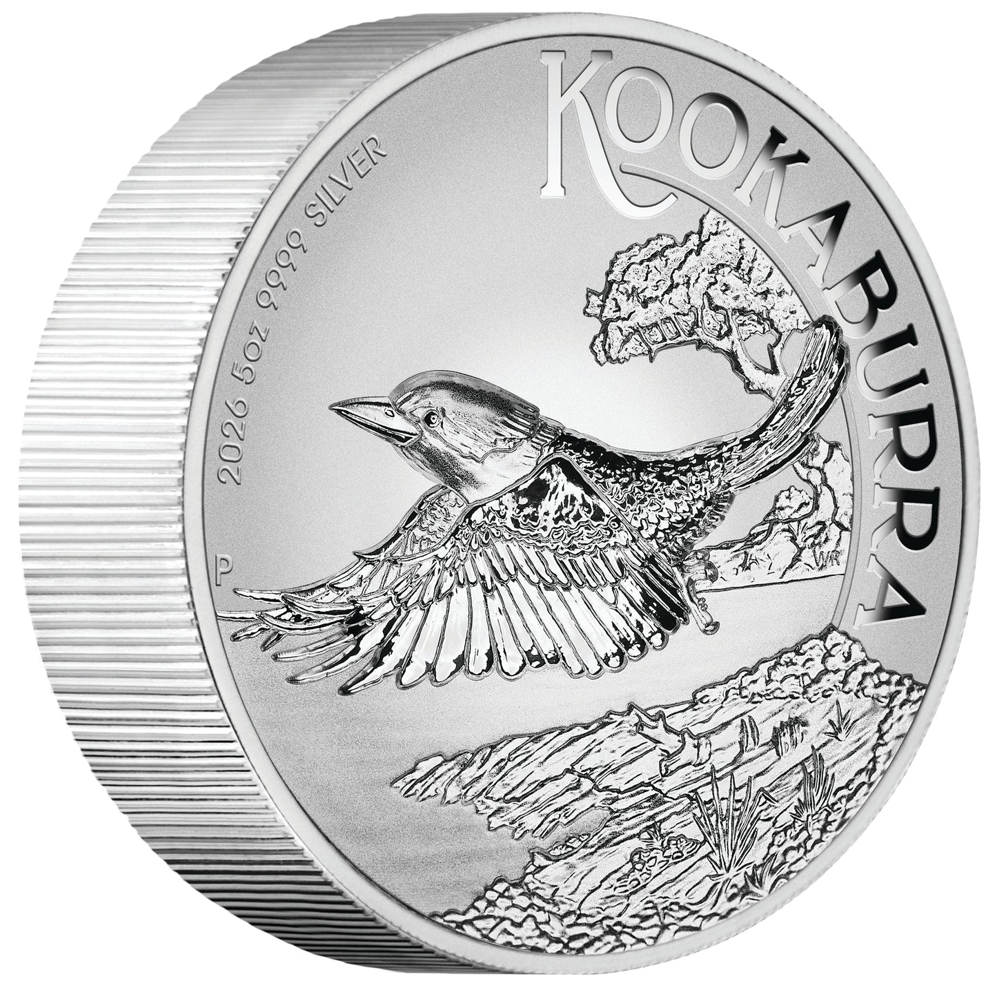 2026 $8 Australian Kookaburra Incused 5oz Silver High Relief Proof Coin