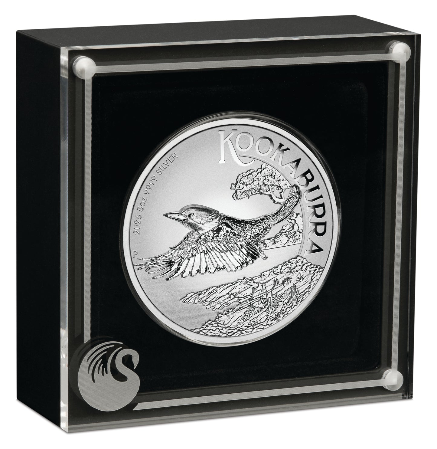 2026 $8 Australian Kookaburra Incused 5oz Silver High Relief Proof Coin