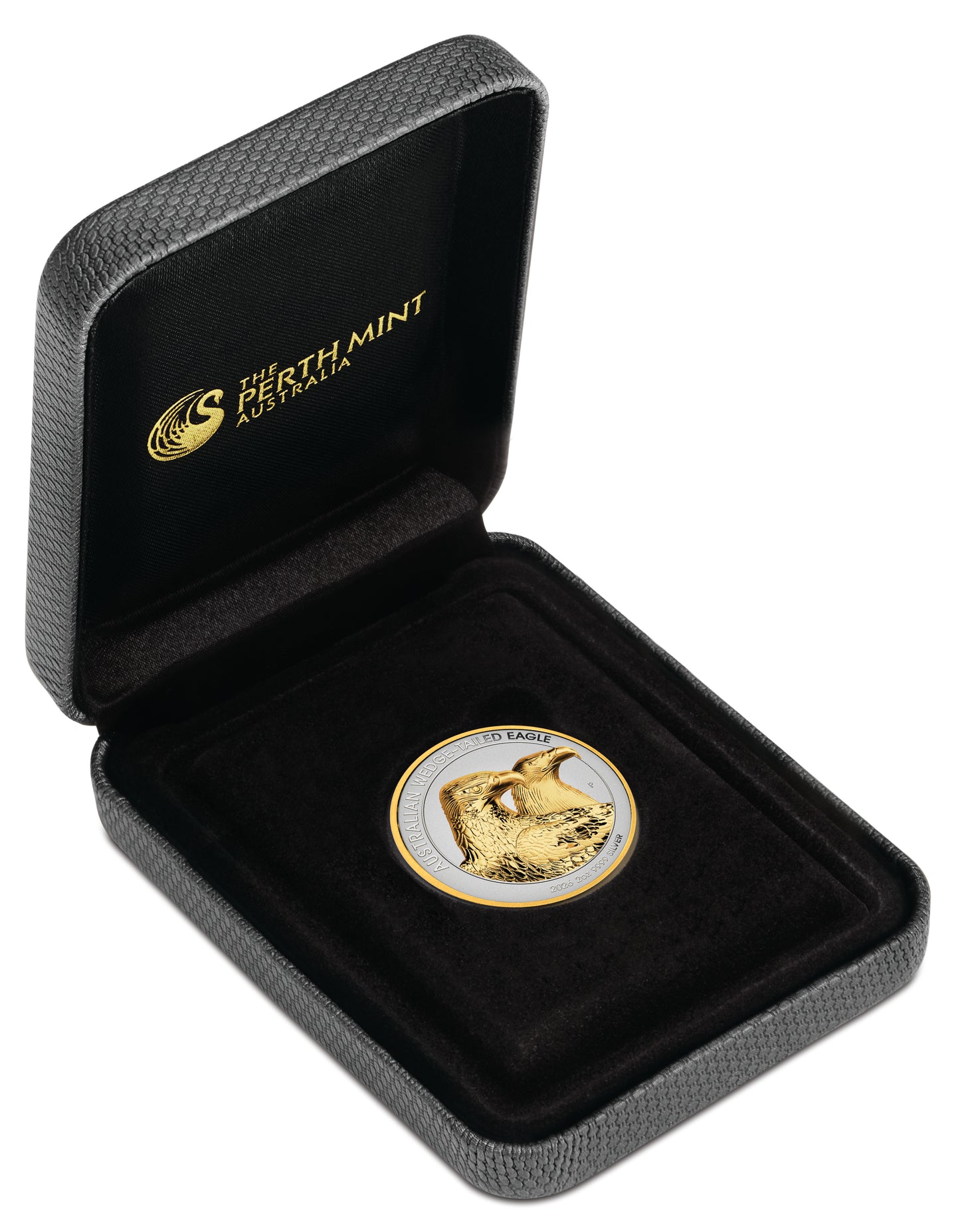 2026 $2 Australian Wedge-Tailed Eagle 2oz Silver High Relief Gilded Proof Coin
