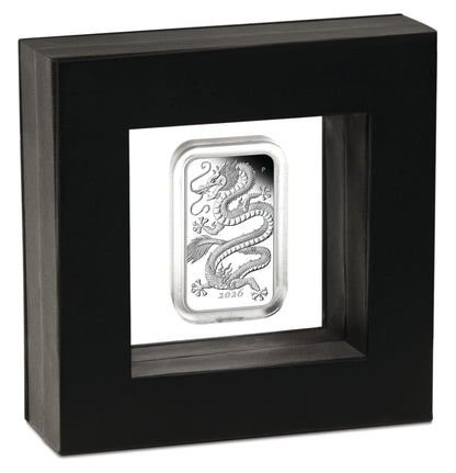 2026 $1 Dragon 1oz Silver Proof Rectangular Coin