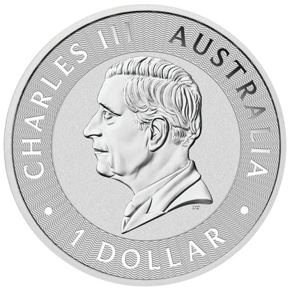 2026 $1 Australian Kangaroo Sundowner 1oz Silver Coloured Coin