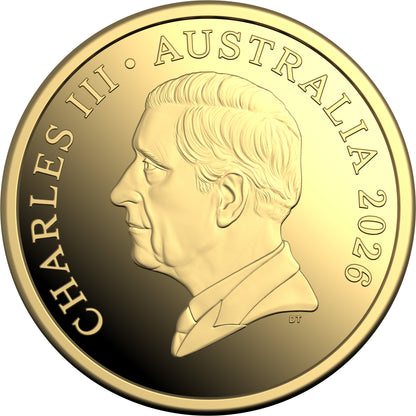 2026 $10 Kangaroo Mob of Six 1/10oz Gold Proof Coin