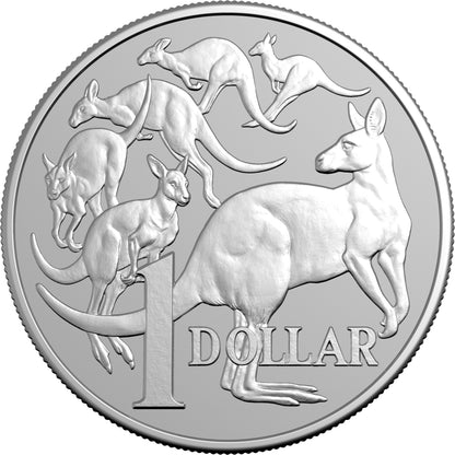 2026 $1 Kangaroo Mob of Six 1oz Silver Uncirculated Coin