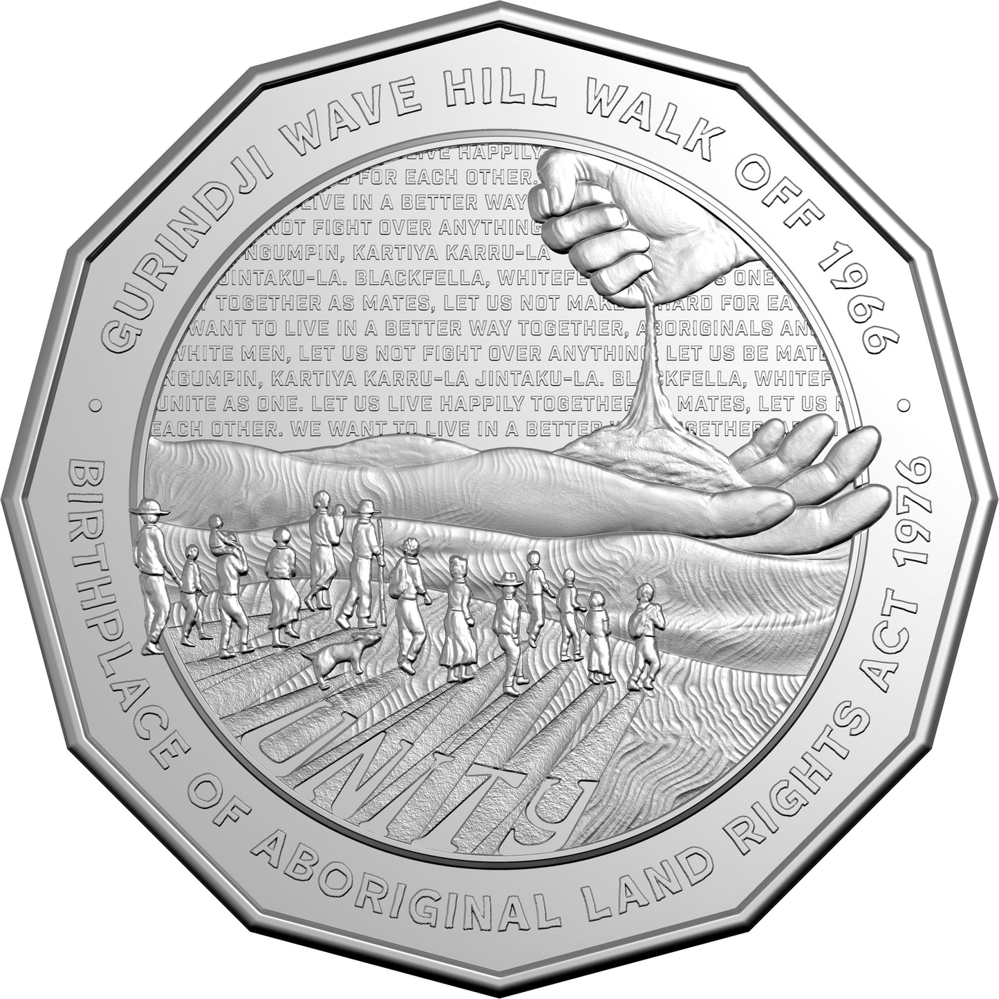 2026 50c Unity Uncirculated Coin