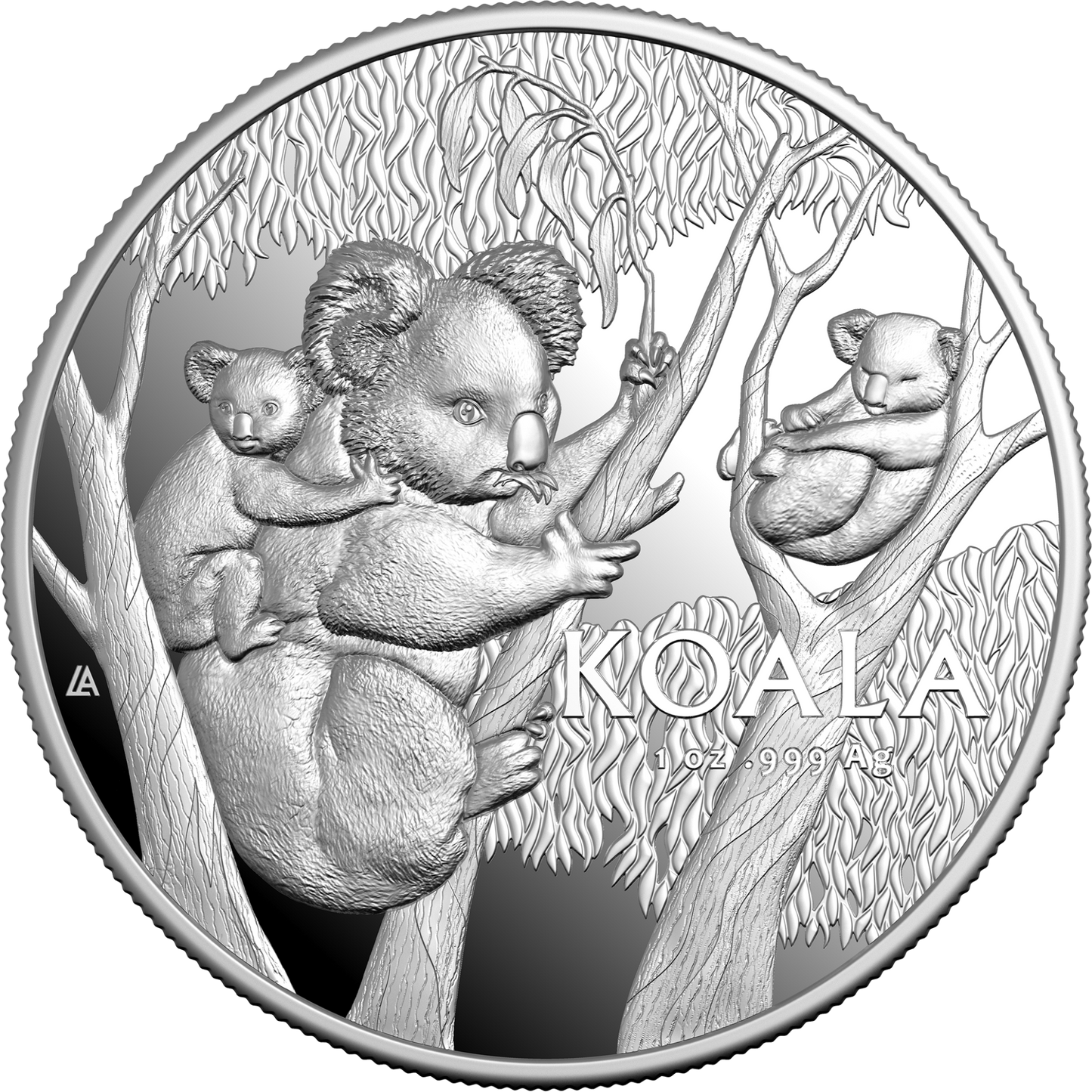 2026 $5 Australian Koala 1oz Silver High Relief Proof Coin