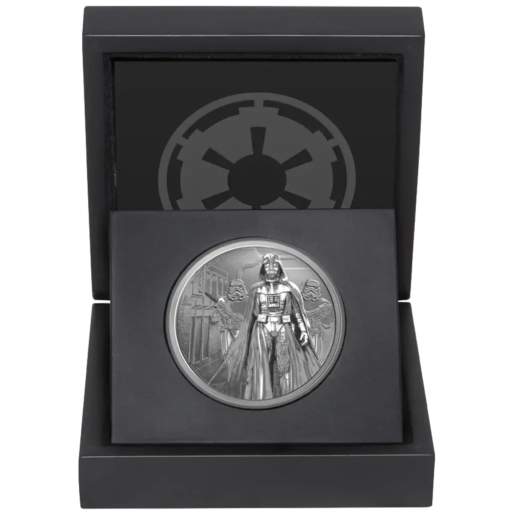 Niue 2016 $2 Star Wars Darth Vader 1oz Silver Proof Coin