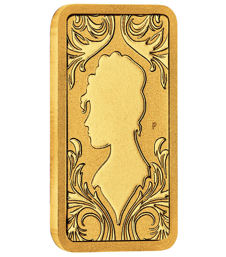 2026 Bridgerton 1g Gold Minted Bar