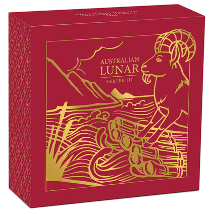 2027 $100 Lunar Year of The Goat 1oz Gold Proof Coin