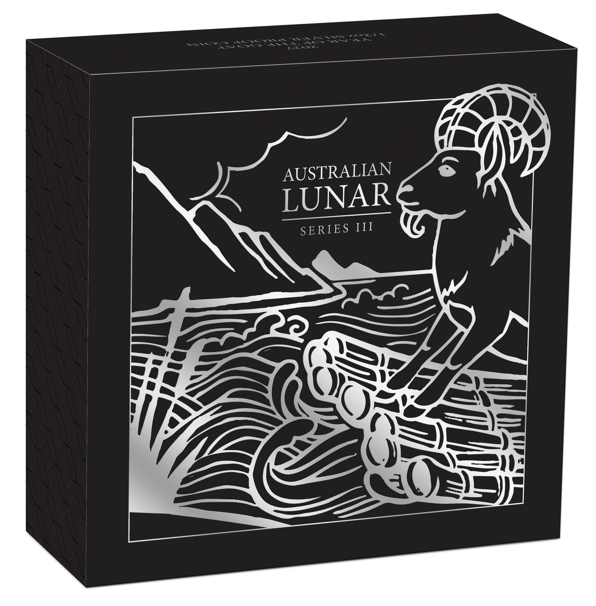 2027 50c Lunar Year of The Goat 1/2oz Silver Proof Coin