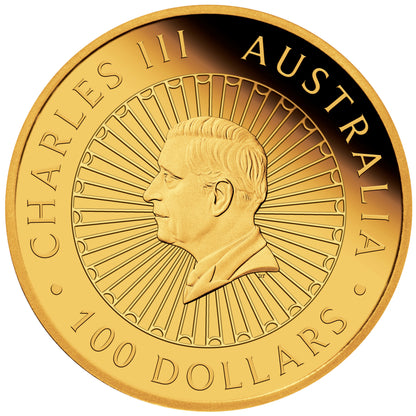 2026 $100 Great Southern Land Chrysoprase 1oz Gold Proof Coin