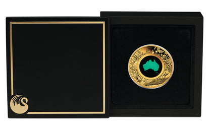 2026 $100 Great Southern Land Chrysoprase 1oz Gold Proof Coin
