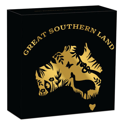 2026 $100 Great Southern Land Chrysoprase 1oz Gold Proof Coin