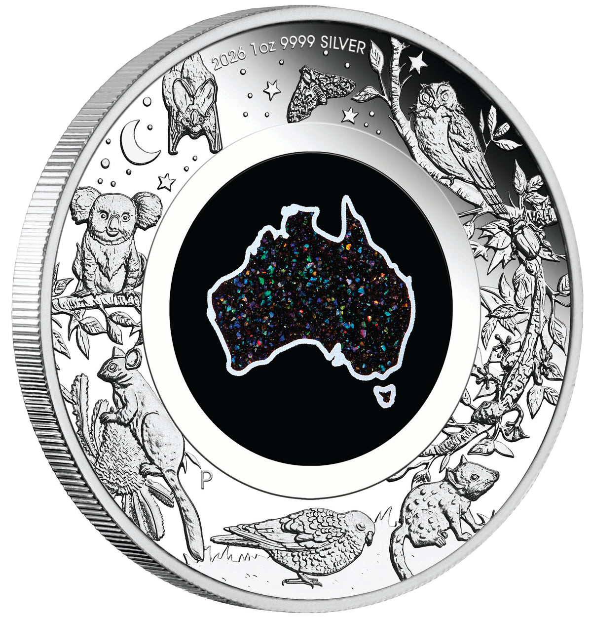 2026 $1 Great Southern Land Matrix Opal 1oz Silver Proof Coin