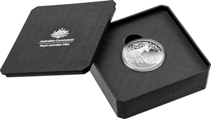 2027 $5 Year of The Goat 1oz Silver Proof Domed Coin