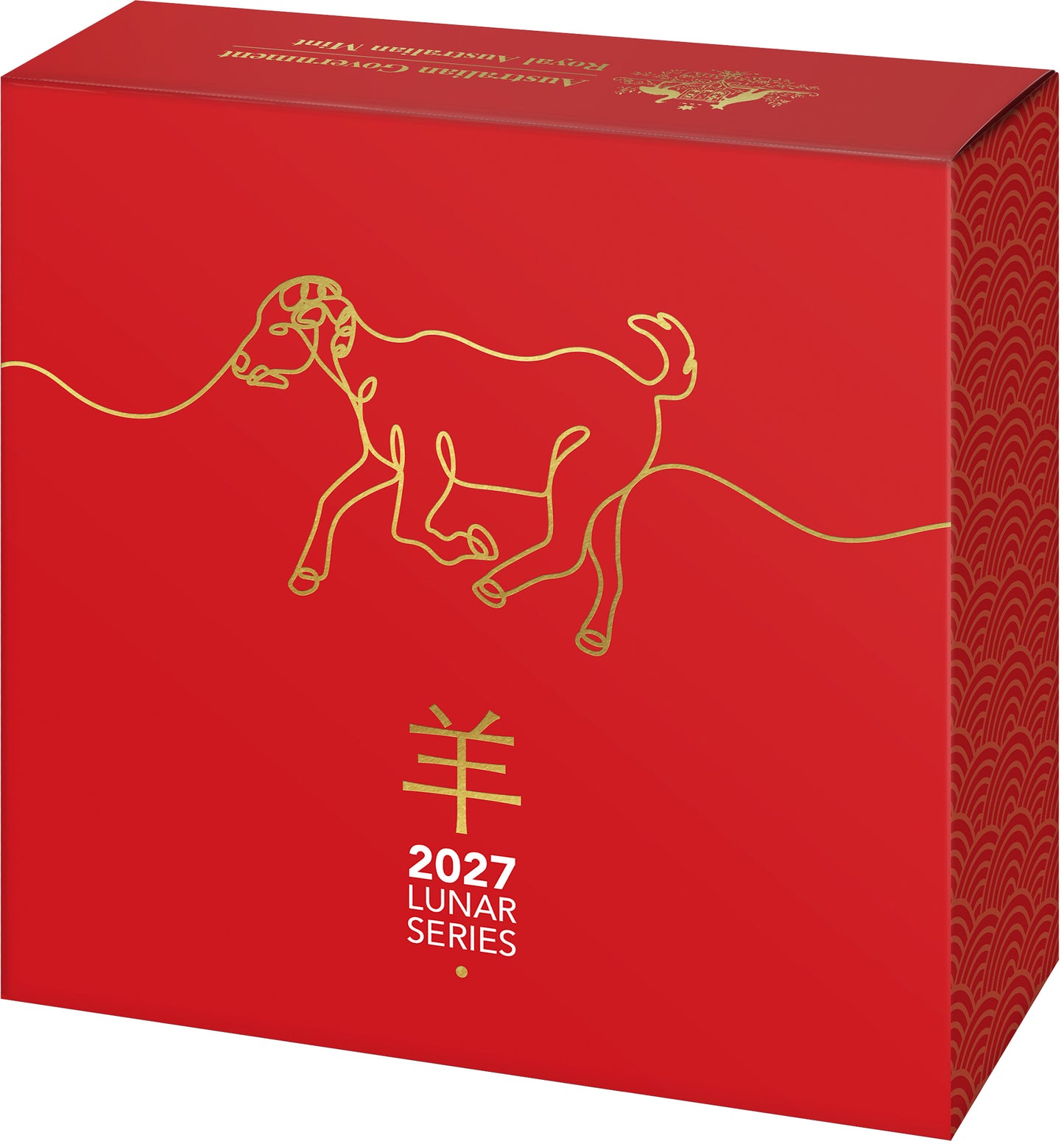 2027 $5 Year of The Goat 1oz Silver Proof Domed Coin