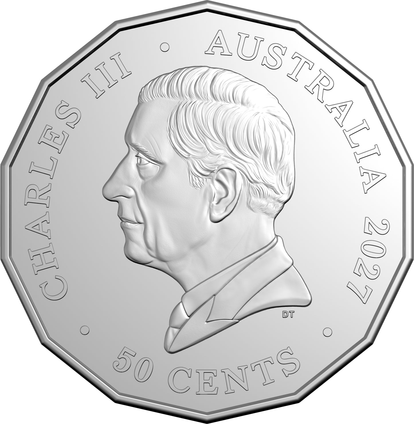 2027 50c Tetra Decagon Year of The Goat Uncirculated Coin