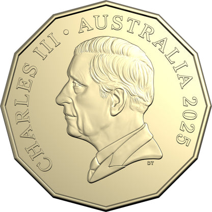 2025 50c Treasured Australian Stories Dorothea Mackellar Dawn PNC