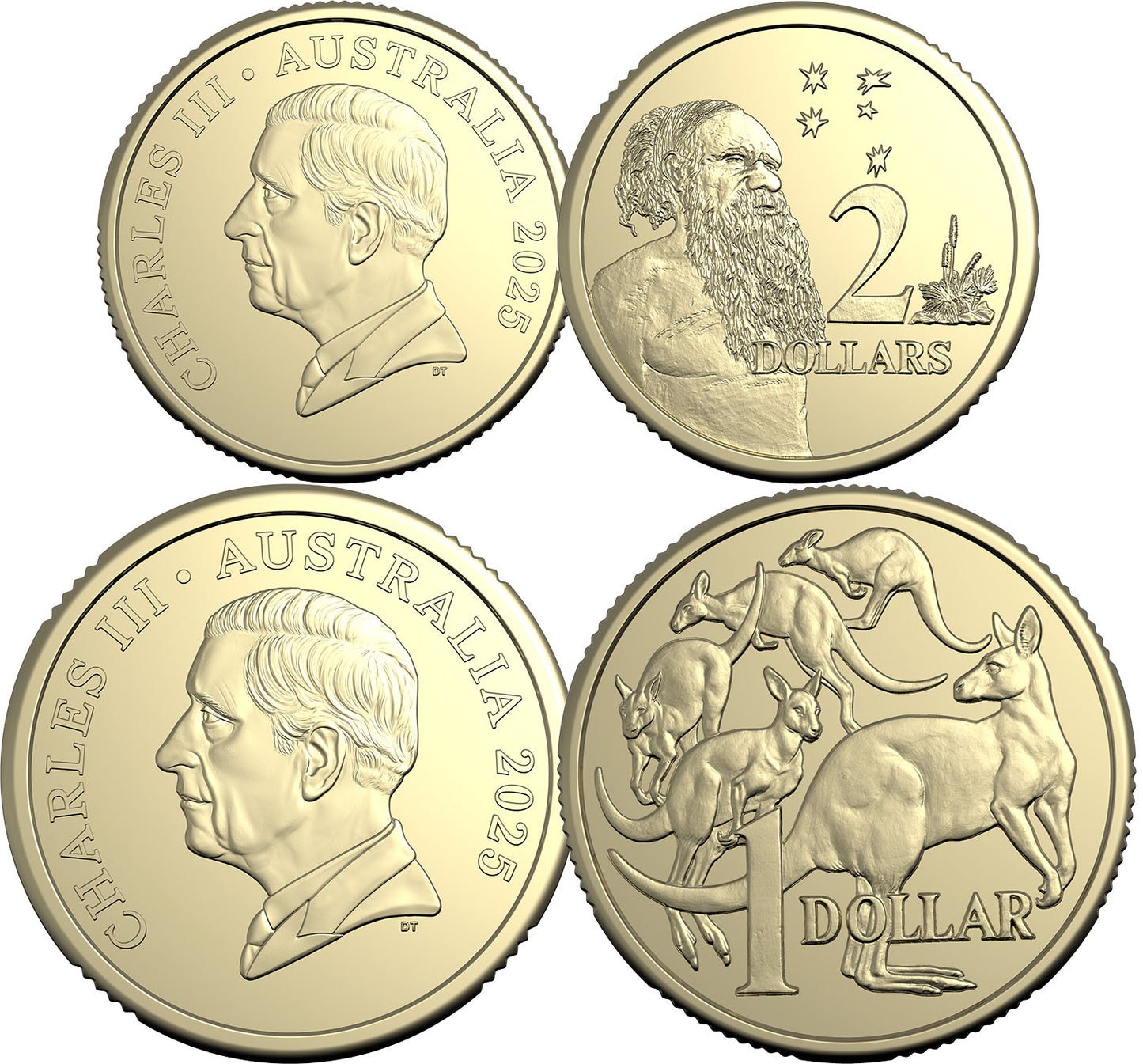 2025 His Majesty King Charles III 2 Coin PNC