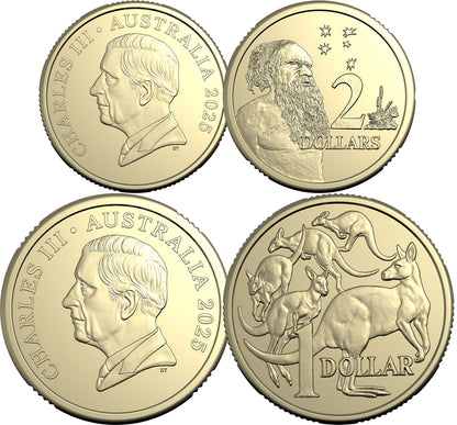 2025 His Majesty King Charles III 2 Coin PNC