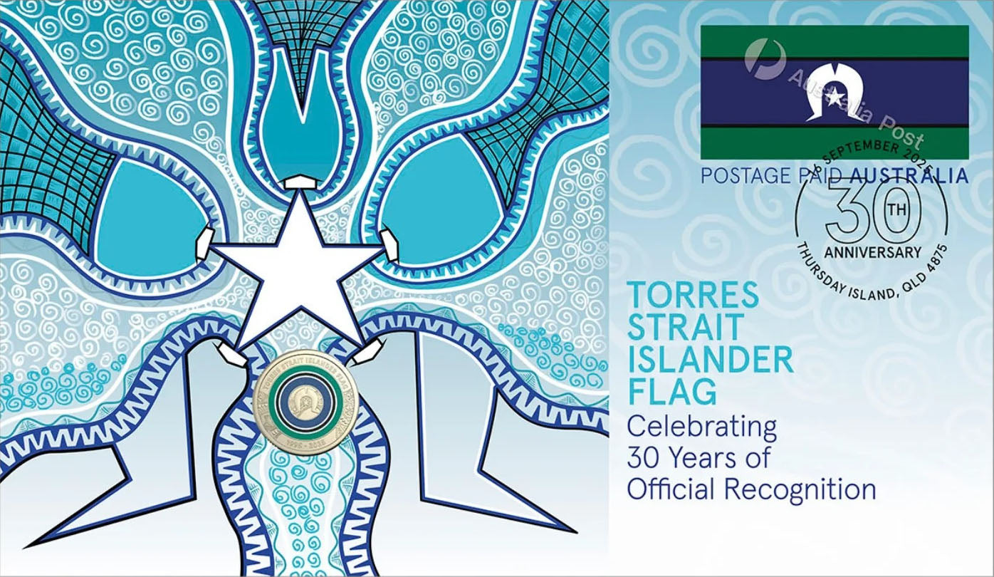 2025 $2 30th Anniversary of The Torres Strait Islander Flag PNC