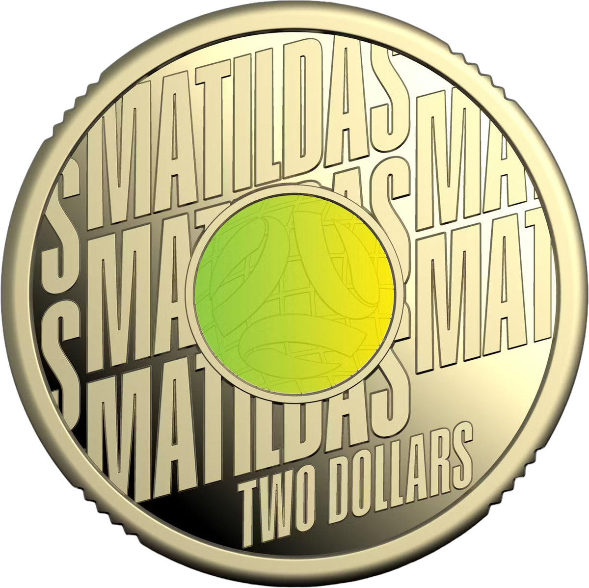 2026 $2 CommBank Matilda's Coloured Proof Coin