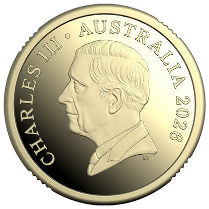 2026 $2 CommBank Matilda's Coloured Proof Coin