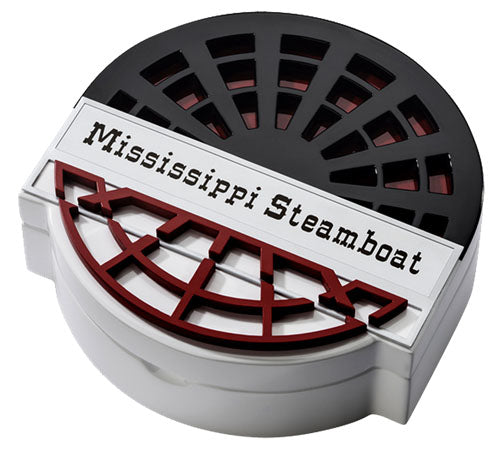Cook Islands 2015 $25 Mississippi Steamboat Mother of Pearl 5oz Silver Proof Coin