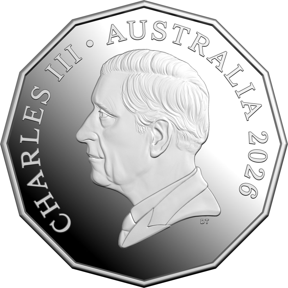 2026 50c 70th Anniversary of Australia's First Television Broadcast Coloured Silver Proof Coin