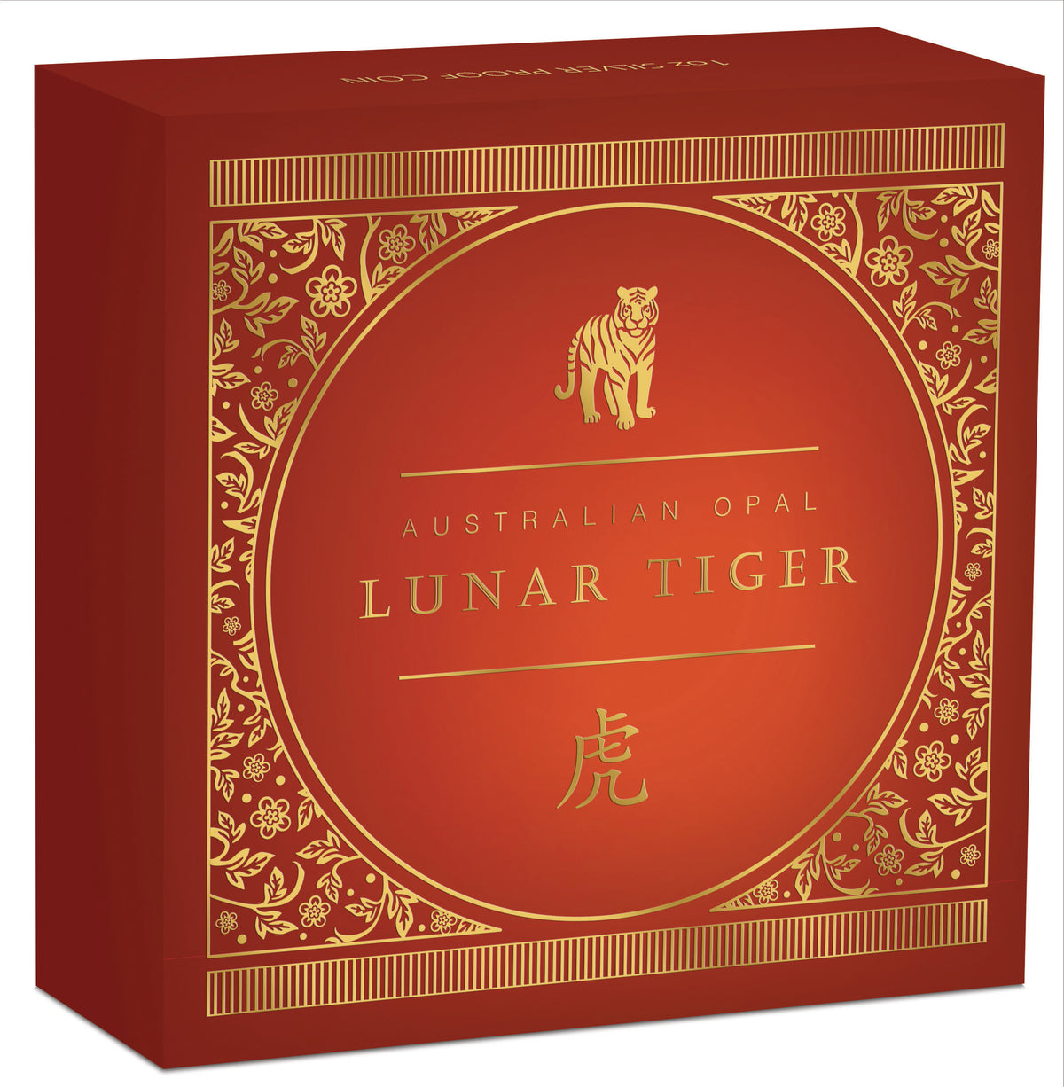 2022 $1 Australian Opal Lunar Year of The Tiger 1oz Silver Proof Coin