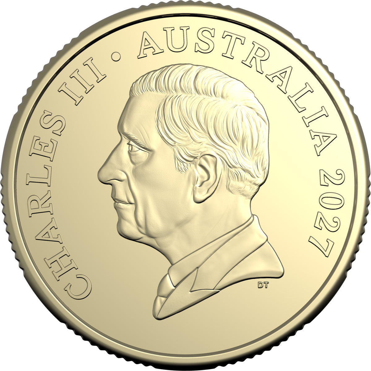 2027 $1 Bluey Cricket Coloured Uncirculated Coin