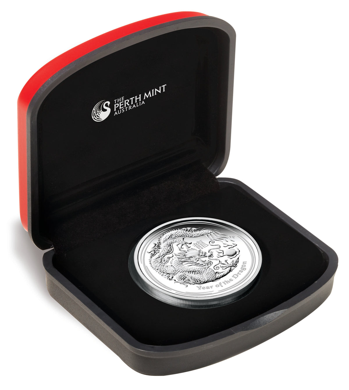 2012 $1 Lunar Year of The Dragon 1oz Silver Proof Coin