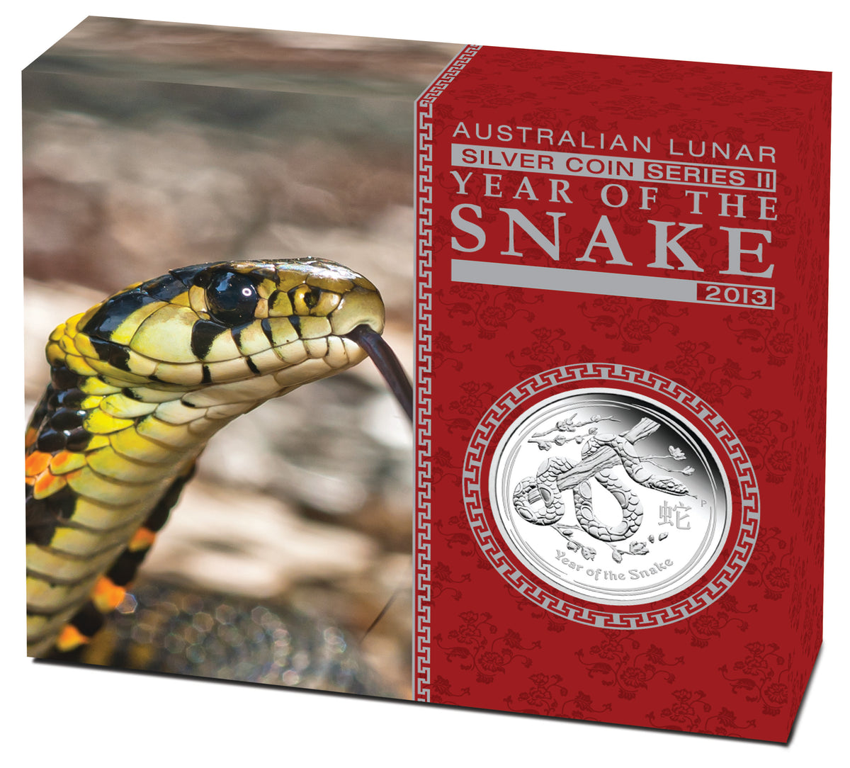 2013 $1 Lunar Year of The Snake 1oz Silver Proof Coin