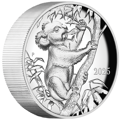 2025 $10 Beth Zaiken Collection The Koala 10oz Silver High Relief Proof Coin