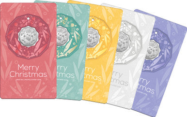 2020 50c Merry Christmas Uncirculated Coin