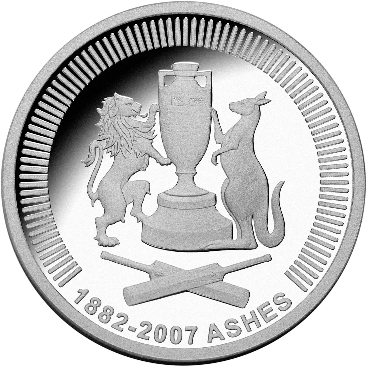 2007 $5 The Ashes Silver Proof Coin