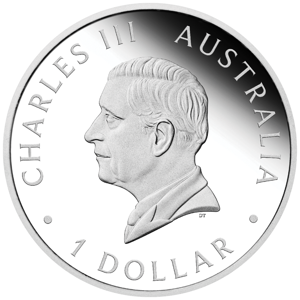2024 $1 The Perth Mint's 125th Anniversary 1oz Silver Proof Coin